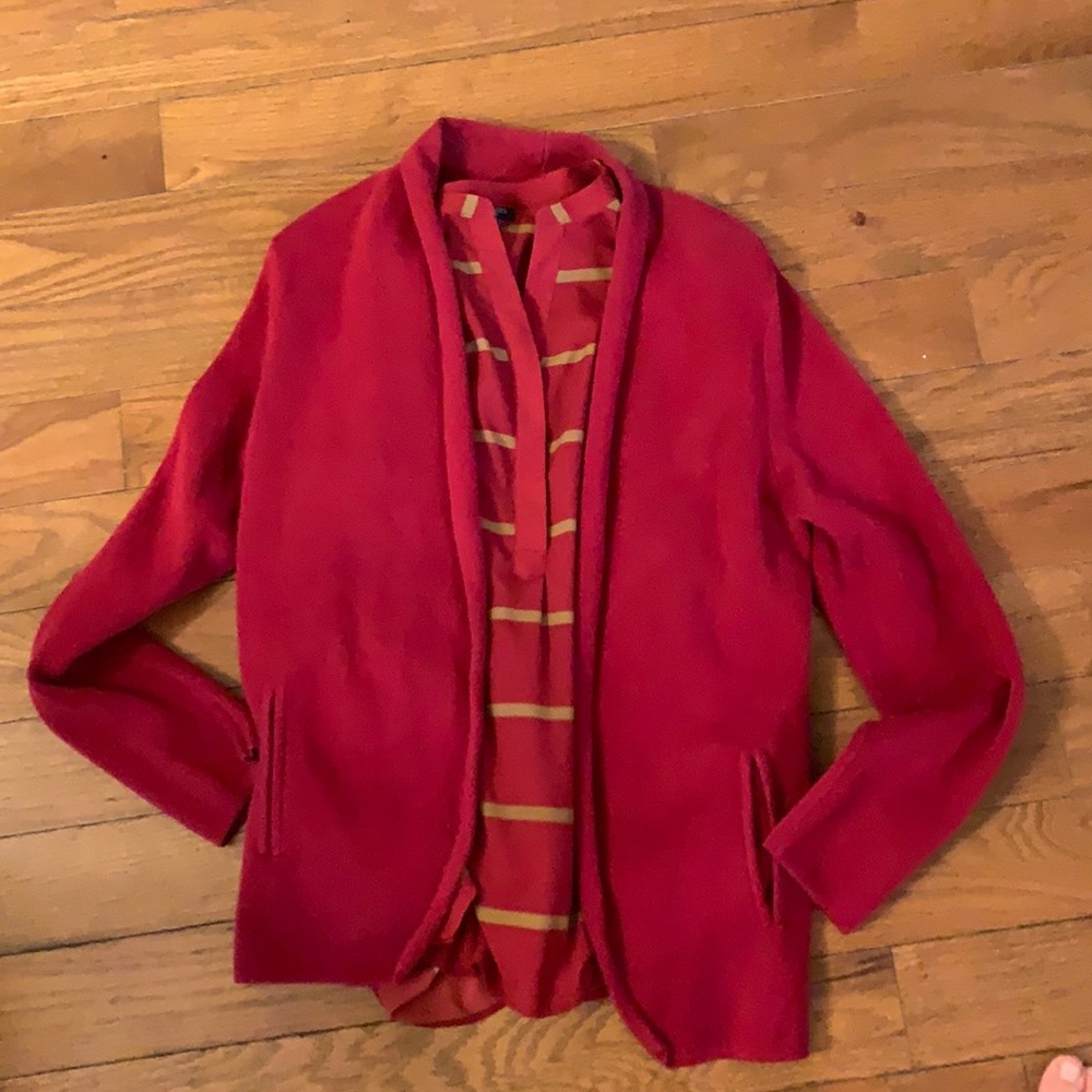 Talbots sweater & blouse set